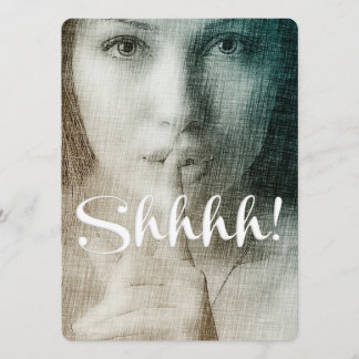 Sie! Einzigartiges Chic Fun Überraschungs-Party Einladung