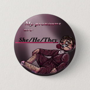 Sie/Er/Sie Schauspieler/in! Mark Pronoun Button