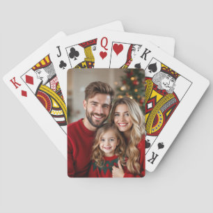 Sie erhalten 54 Fotos, die Sie mit Familie und Fre Spielkarten
