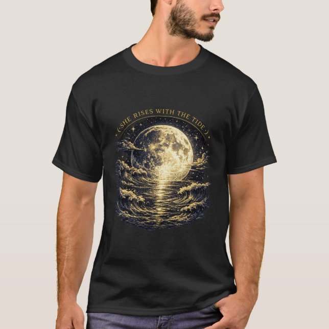 Sie erhebt sich mit der Flut T-Shirt (Vorderseite)