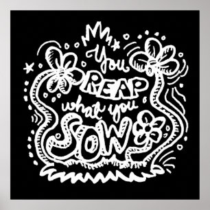 Sie ernten, was Sie Sau 2 Poster