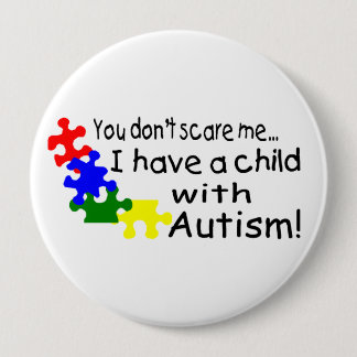 Sie erschrecken mich nicht, den ich ein Kind mit Button
