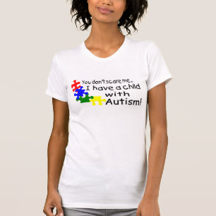 Sie erschrecken mich nicht, den ich ein Kind mit T-Shirt