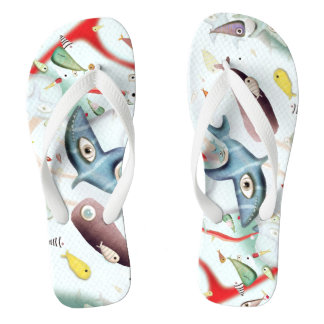 Sie ertrinken, ertrinken, ertrinken flip flops