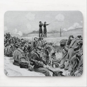 Sie erwarteten den Auftrag, um aufzuladen Mousepad