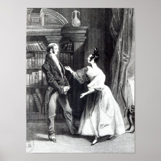 Sie erzählte ihm dann, was Darcy freiwillig getan  Poster (Vorne)