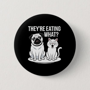 Sie essen die Hunde, die sie essen, Button