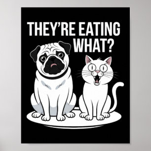 Sie essen die Hunde, die sie essen, Poster