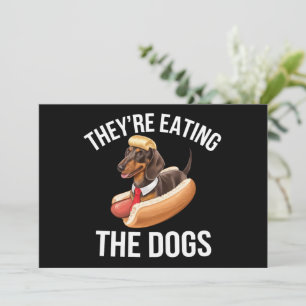 Sie essen die Hunde Donald Trump Debate 2024 Einladung