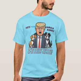 Sie essen die Hunde Funny Trump Kamala 2024 T-Shirt