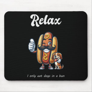 Sie essen die Hunde Katzen Haustiere Trump Kamala  Mousepad