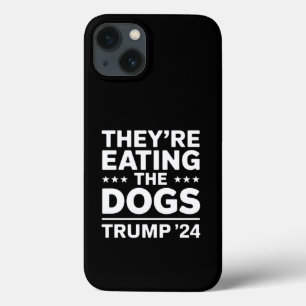Sie essen die Hunde Lustige Debatte Trump Zitat Case-Mate iPhone Hülle