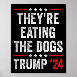Sie essen die Hunde Poster