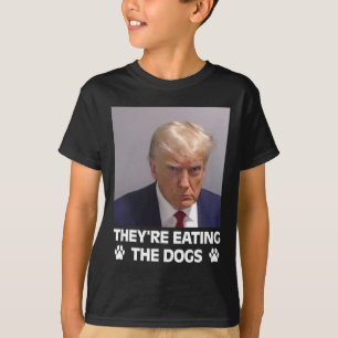 Sie essen die Hunde Trump 2024 America Electio T-Shirt