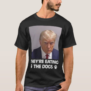 Sie essen die Hunde Trump 2024 America Electio T-Shirt