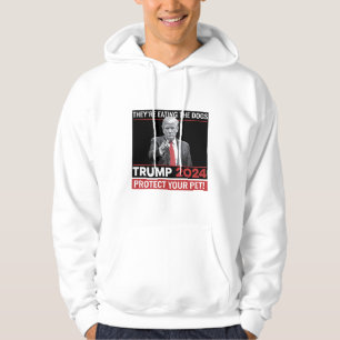 Sie essen die Hunde Trump 2024-Debatte Hoodie