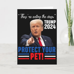 Sie essen die Hunde Trump 2025 Debyte Schützen Karte