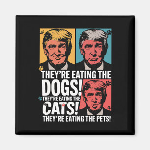 Sie essen die Hunde Trump Vs Kamala 2024 Elect Magnet