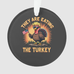 Sie essen die Türkei Trump Vance Ornament