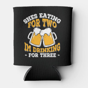 Sie essen für zwei im trink für drei dosenkühler