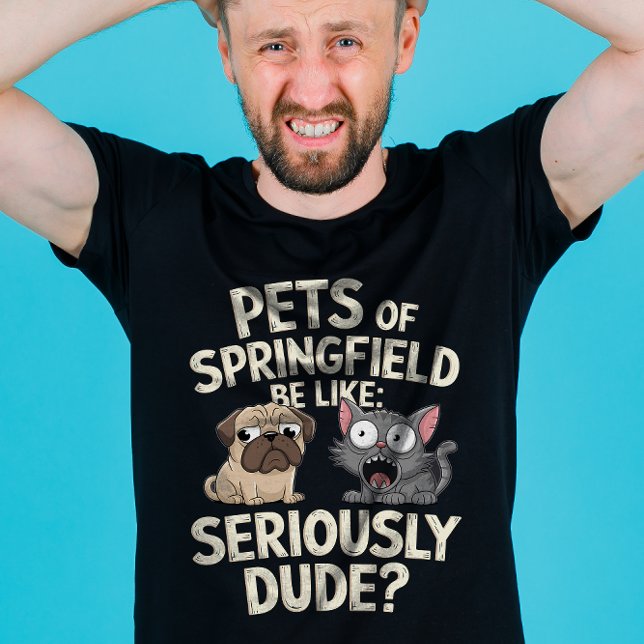 Sie essen Hunde, die Katzen mit Trumps essen T-Shirt (Von Creator hochgeladen)