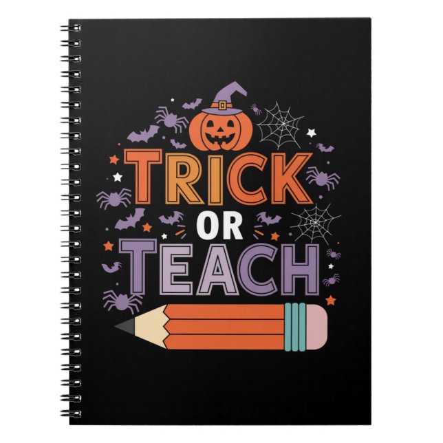 Sie essen Hunde, Katzen und Haustiere zu Halloween Notizblock (Vorderseite)