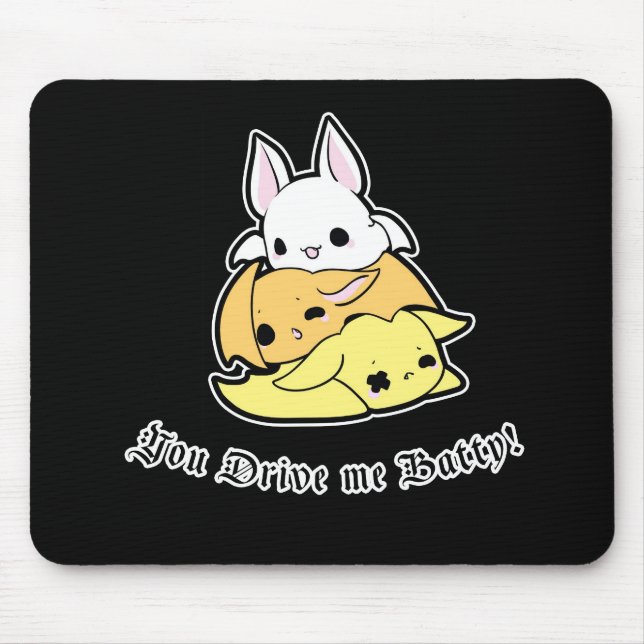 Sie fahren mich bekloppt! Mausunterlage Mousepad (Vorne)