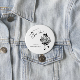 Sie fand ihr Boo Ghost-Brautparty Button