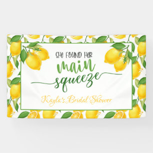 Sie fand ihr Brautparty-Banner mit dem Hauptpresse Banner