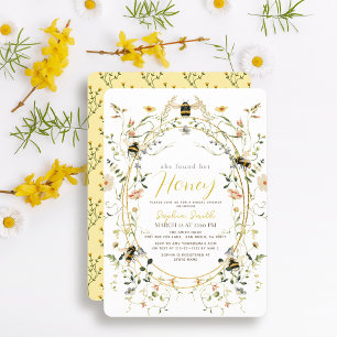 Sie fand ihr Brautparty für Honey Wildblume Einladung