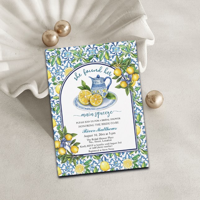 Sie fand ihr Haupt-Squeeze-Brautparty Einladung (Von Creator hochgeladen)