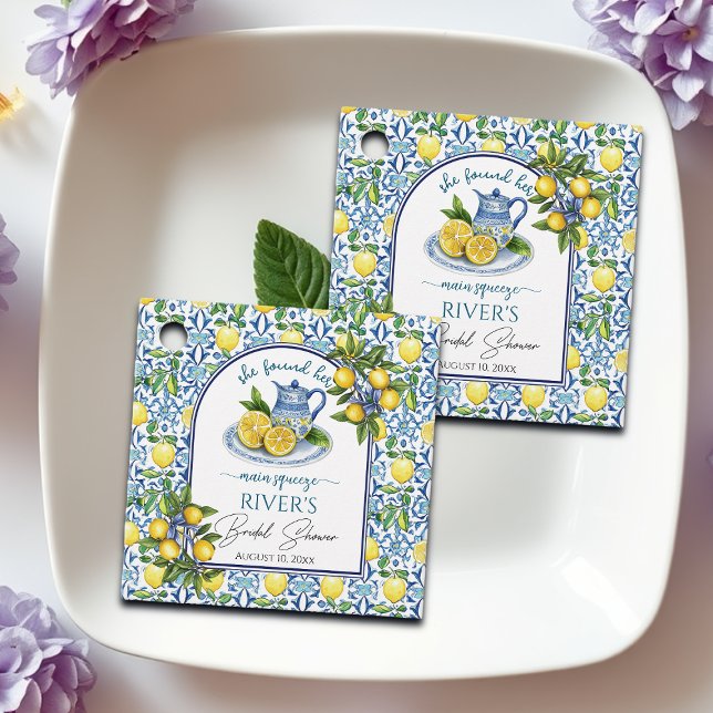 Sie fand ihr Haupt-Squeeze-Brautparty Geschenkanhänger (Von Creator hochgeladen)