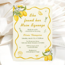 Sie fand ihr Haupt Squeeze Brautparty Lemon