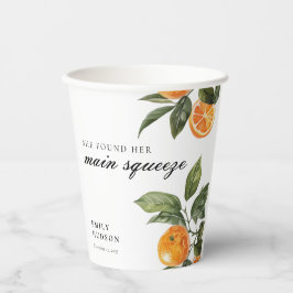 Sie fand ihr Haupt-Squeeze-Brautparty Pappbecher