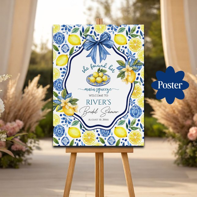 Sie fand ihr Haupt-Squeeze-Brautparty Poster (Von Creator hochgeladen)