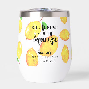 Sie fand ihr Haupt-Squeeze-Lemon-Brautparty