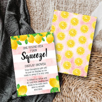 Sie fand ihr Haupt Squeeze Lemon Brautparty