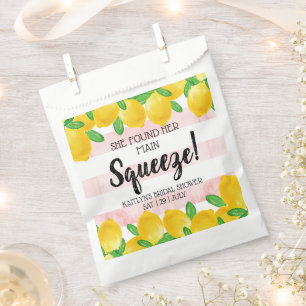 Sie fand ihr Haupt Squeeze Lemon Brautparty Geschenktütchen