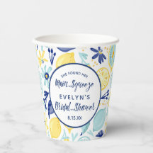 Sie fand ihr Haupt Squeeze Lemon Brautparty