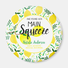 Sie fand ihr Haupt-Squeeze-Lemons-Brautparty Magnet