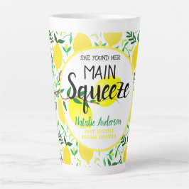 Sie fand ihr Haupt-Squeeze-Lemons-Brautparty Milchtasse