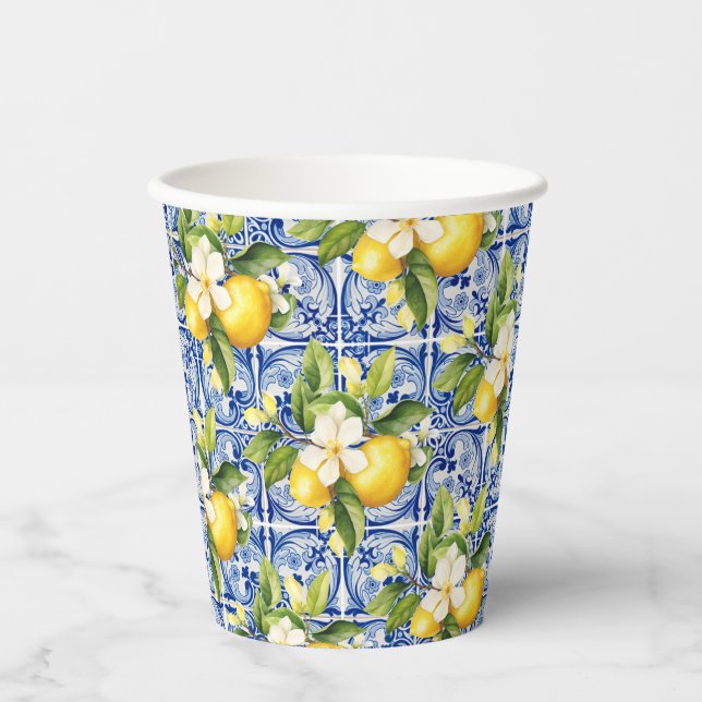 Sie fand ihr Haupt-Squeeze-Lemons-Brautparty Pappbecher (Vorderseite)