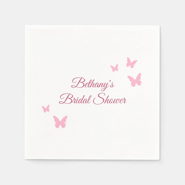 Sie fand ihr langjähriges Brautparty Napkins Serviette (Vorderseite)