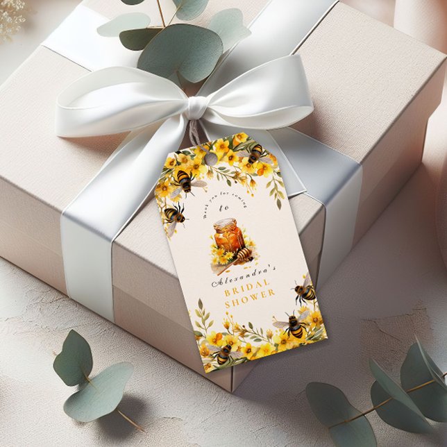 Sie fand ihr liebliches rustikales Brautparty Geschenkanhänger (Von Creator hochgeladen)