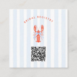 Sie fand ihr Maine Squeeze-Brautparty Begleitkarte