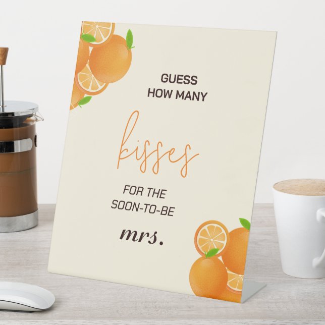 Sie fand ihr Squeeze-Brautparty Sockelschild (In Situ)