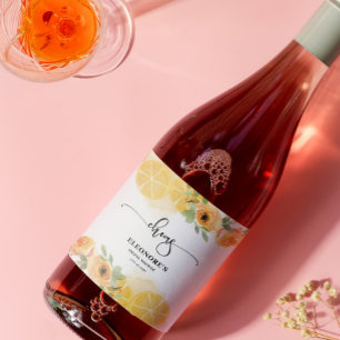 Sie fand ihr Squeeze Cheers Brautparty Weinetikett