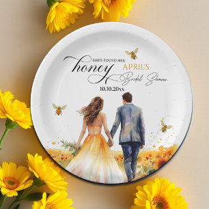 Sie fand ihre Hochzeits-Bridal-Shower-Party   Pappteller