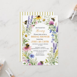 Sie fand ihre Honey Wildflower Brautparty  Einladung