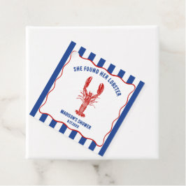 Sie fand ihre Languste Nautical-Junggesellinnenabs Geschenkanhänger